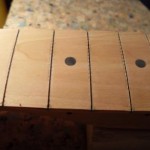 Frets removed